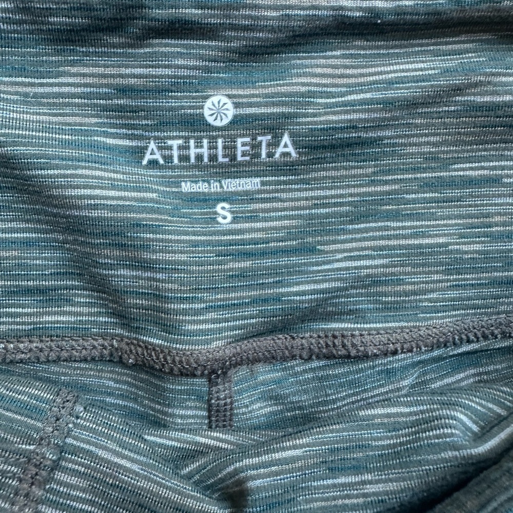 Athleta Women's Blue-Green Leggings- Like new!!! - Picture 3 of 3